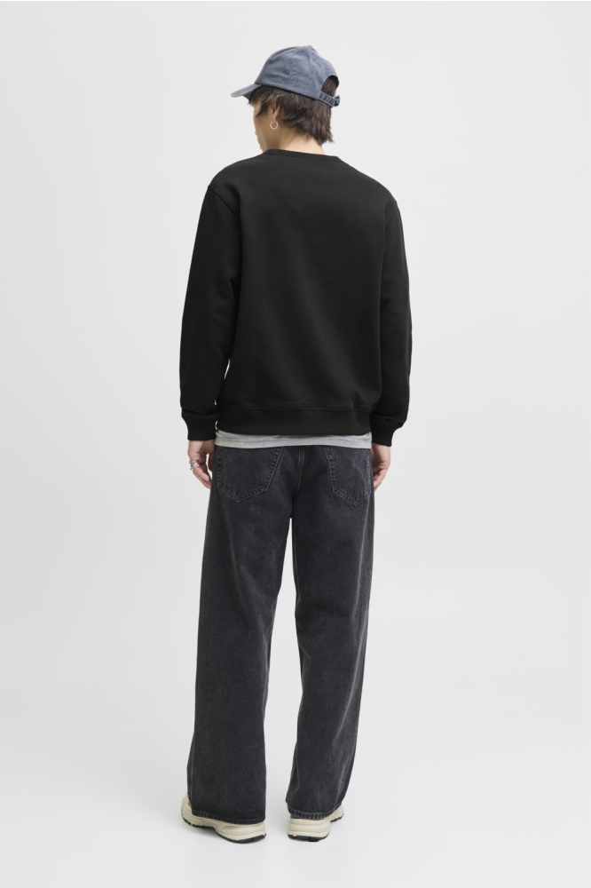 JORNORREBRO EMB SWEAT CREW NOOS 12282893 Black